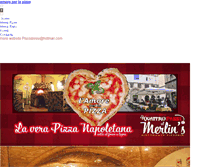 Tablet Screenshot of amoreperlapizza.com
